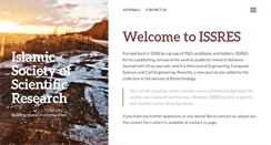 Desktop Screenshot of issres.net